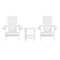 Flash Furniture White Side Table and 2 Folding Adirondack Chairs JJ-C14505-2-T14001-WH-GG - alternate 10